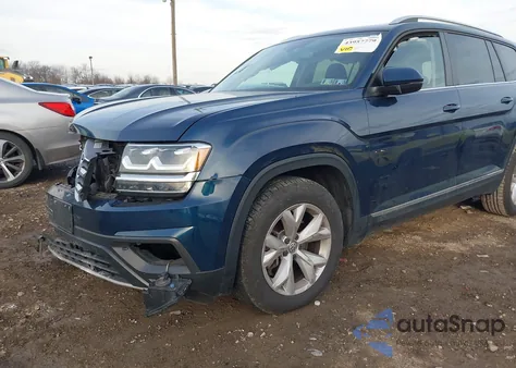 2018 Volkswagen Atlas 3.6L V6 Sel z USA, uszkodzony, nr VIN 1V2MR2CA5JC558478